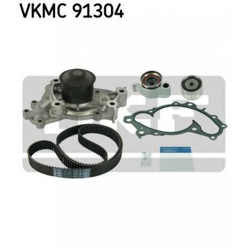 VKMC 91304 SKF - Насос охолоджуючої рідини + комплект зубчатого ремня